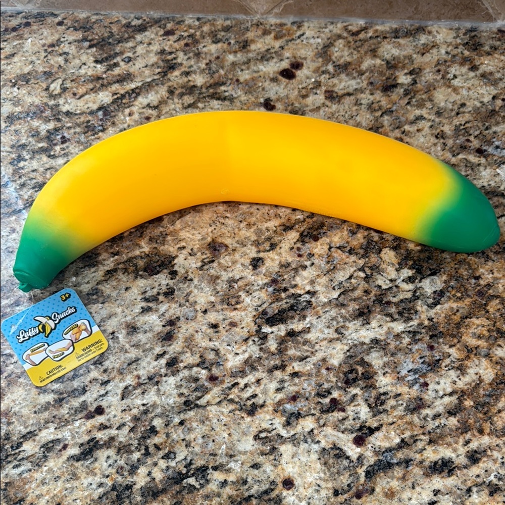 Giant Squishy Banana NWT